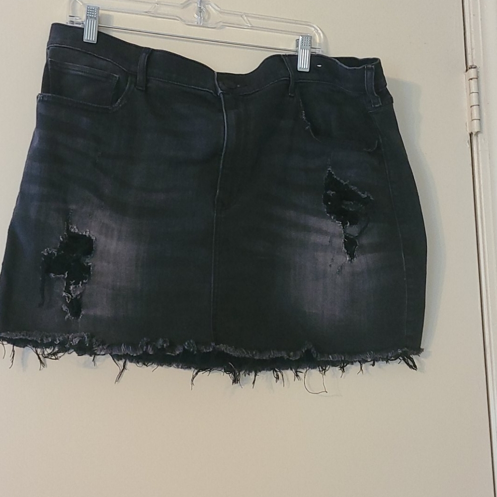 Denim skirt